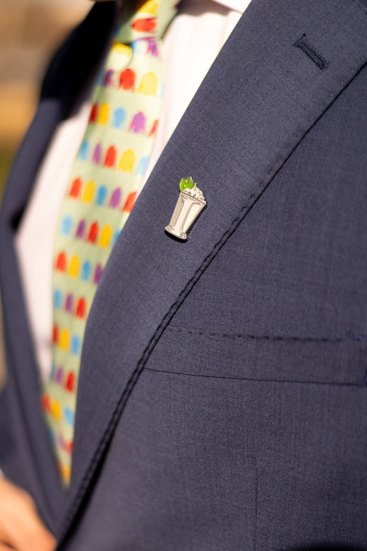 Mint Julep Lapel Pin