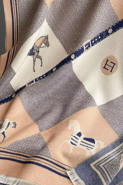 Equestrian Diamond Scarf