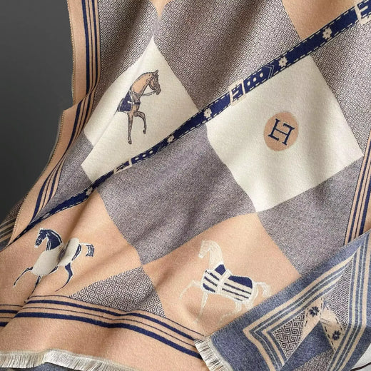Equestrian Diamond Scarf