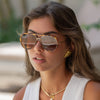 Shay Aviator Sunglasses