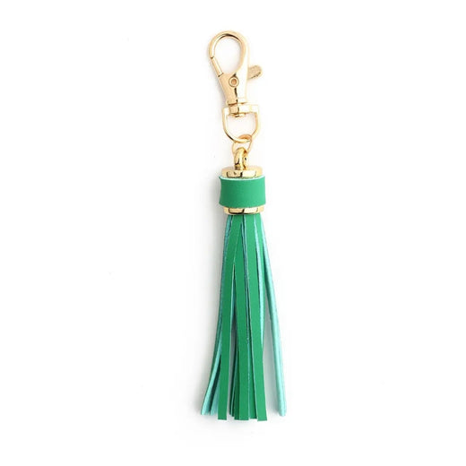 Leather Fringe Keychain