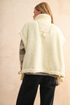 Teddy Fabric Vest Jacket