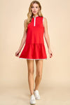 Athletic Quarter Zip Dress