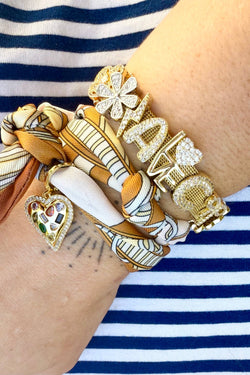 Slider Gold Love Letter Charm