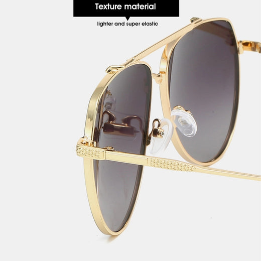 Large Lens Aviator Sunglasses