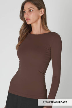 Nikibiki Long Sleeve Crew Neck Top