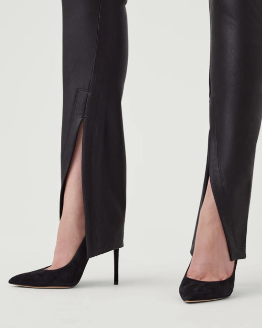 Leather-Like Front Slit Legging – Spanx