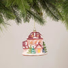 Bethany Lowe Pink and Brights House Ornament