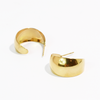 Luxe Dome Gold Earring
