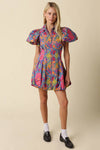 Remi Floral Balloon Sleeve Dress