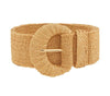 Straw Wrapped Woven Belt