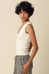 Kenny V-Neck Fitted Tank