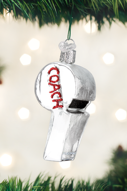 Coach's Whistle Ornament