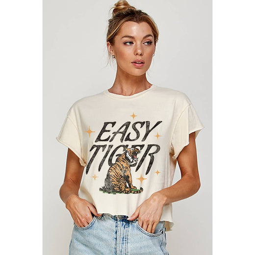 "Easy Tiger" Vintage Graphic Tee