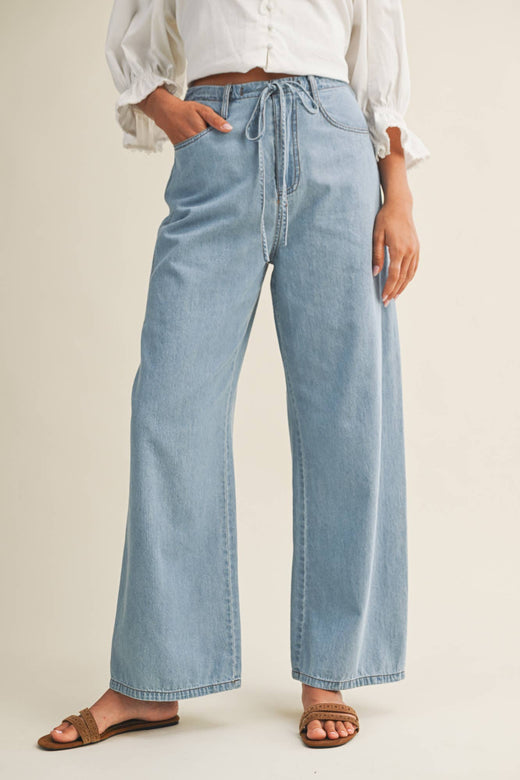 Relaxed Denim Pants