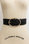Wide Braided Belt