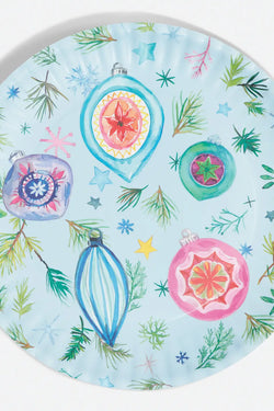 Vintage Ornaments Platter