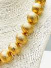 Big Ball Gold Necklace