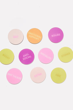 Personality Coaster Set