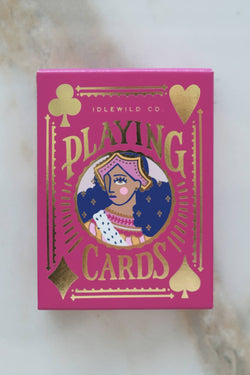 Neon Royals Playing Cards