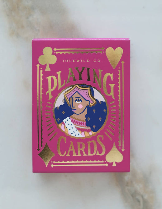 Neon Royals Playing Cards