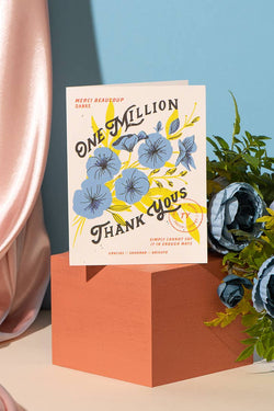 One Million Thank You Card