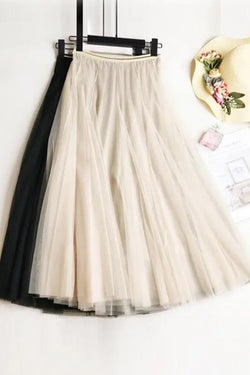 Maxi Mesh Skirt