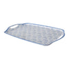 Blue Horse Racing Icons Melamine Tray