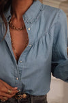 Collar Chambray Shirt