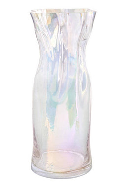 Luster Glass Cinched Vase- Large