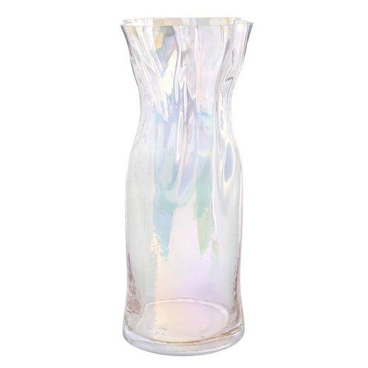 Luster Glass Cinched Vase- Large