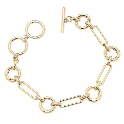 Bella Multi-Charm Toggle Bracelet Base