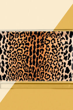 Leopard Print Small Tray