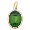 Birthstone Glass Charm