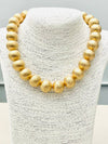 Big Ball Gold Necklace