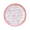 Peach Derby Icons Paper Plates