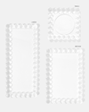 Tart by Taylor Large Bubble Lucite Tray