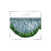 Tinsel Scallop Garland