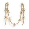 Champagne Bead & Tinsel Garland