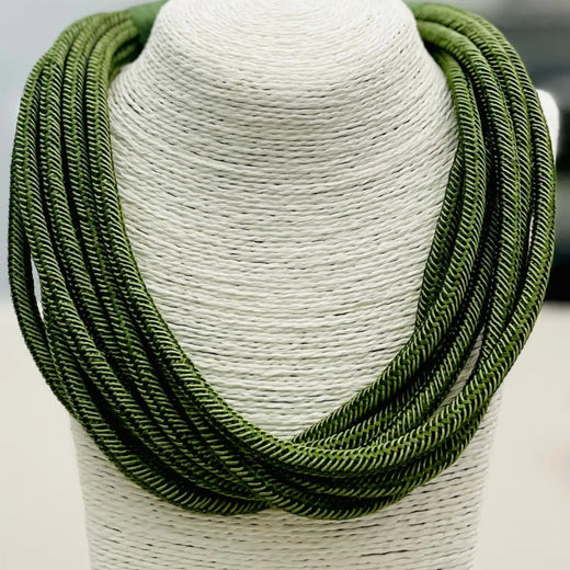 Slub 8-Strand Necklace