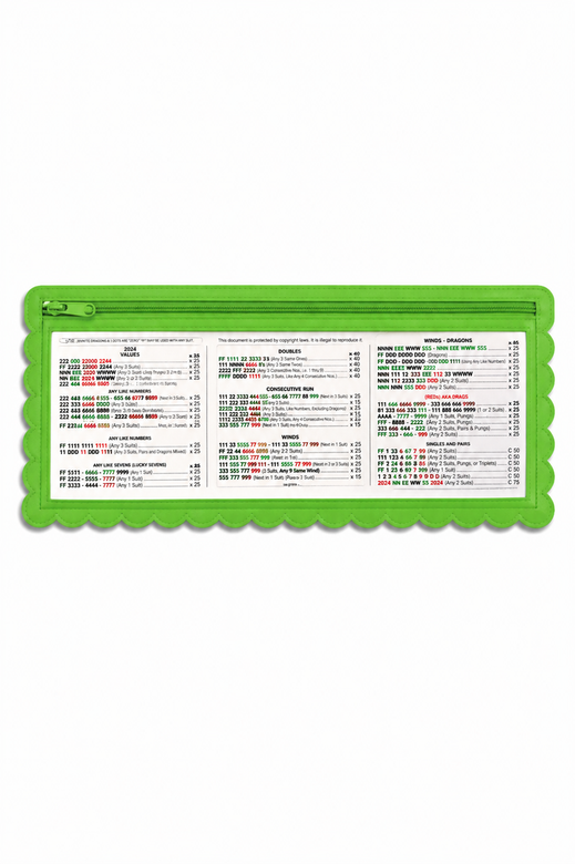 Splash-Proof Mahjong Card Holder
