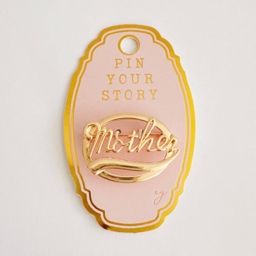 Mother Brooch Pin