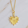 Initial Heart Charm