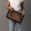 Ruffle Saying Travel Pouch