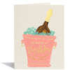 Painterly Champagne Birthday