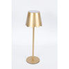 Gold Scalloped Led Touch Lamp