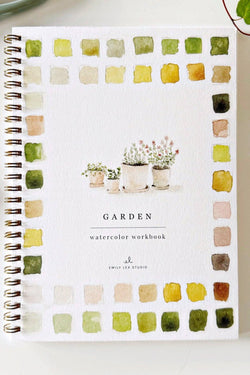 Garden Watercolor Workbook