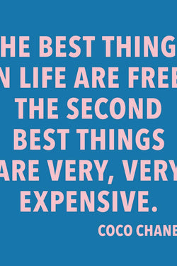 The Best Things In Life Cocktail Napkins