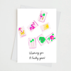 Lucky Year Birthday Card