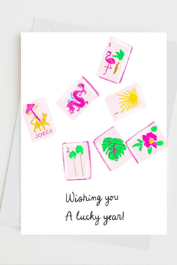 Lucky Year Birthday Card